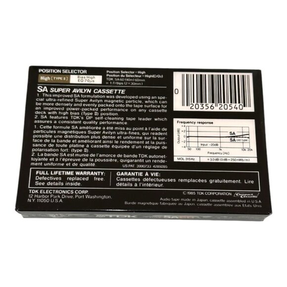 TDK SA 60 TYPE II Cassette Tapes Lot Of 7 - Picture 5 of 9